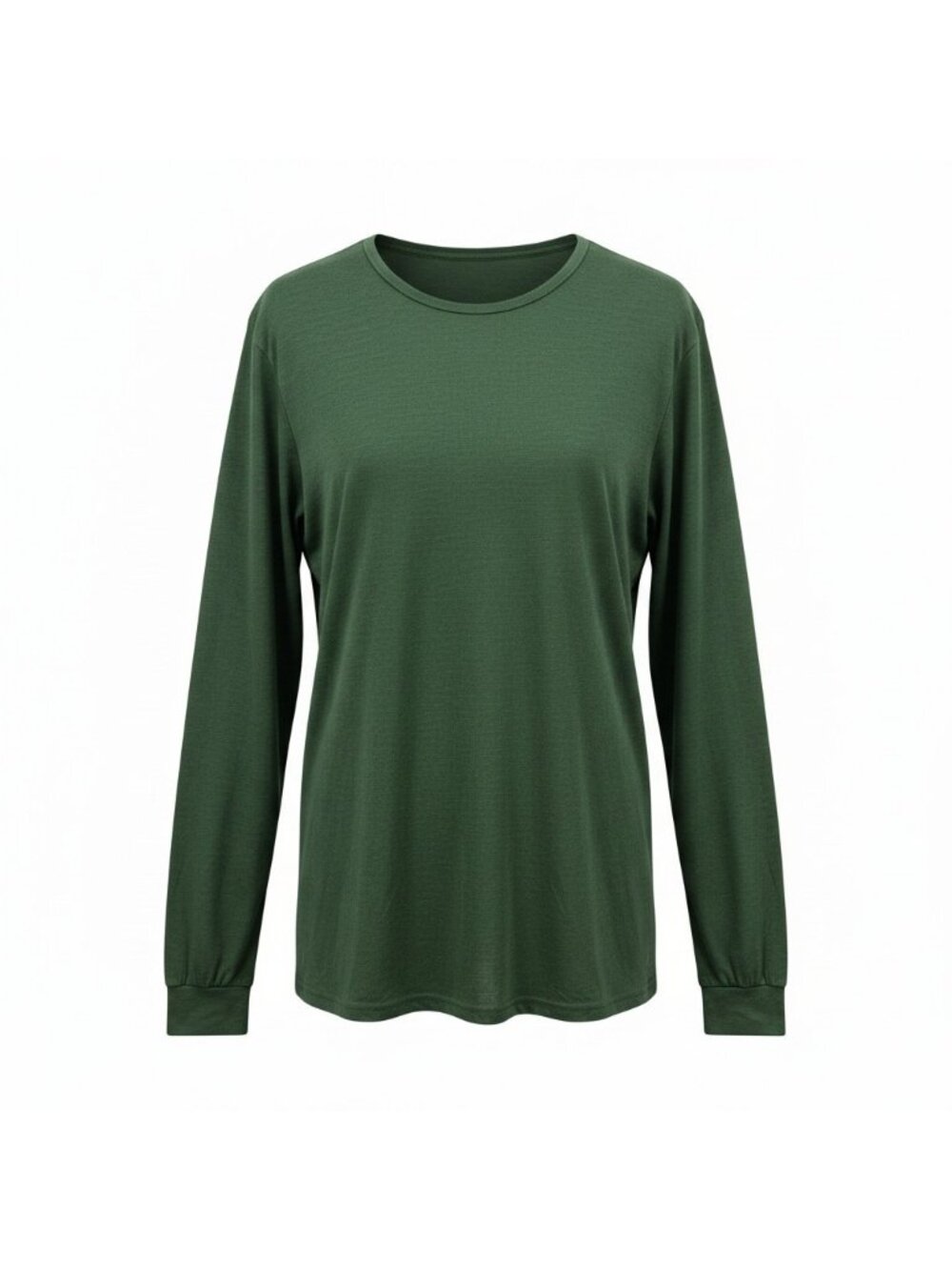 Kinetix Big & Tall Mens Long Sleeve Crew Neck Tshirt Green Size 2XL XXL NWT